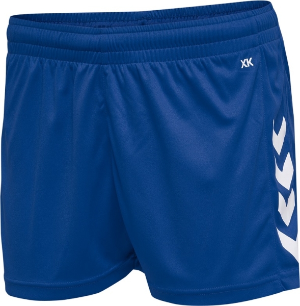 Damen  Trainingsshort TSV1914 - Hummel Core XK Poly Short - True blue